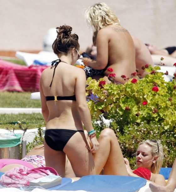Sunny Days Sacha Parkinson Brooke Vincent Bikini Poolside On Ayia